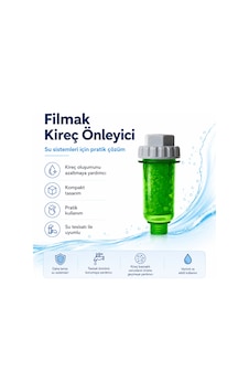 Filmak Kireç Önleyici Su Filtresi 608696001 Filmak Kireç Önleyici Su Filtresi 608696001