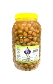 Drop Edremit Kırma Yeşil Zeytin Pet 2 KG Drop Edremit Kırma Yeşil Zeytin Pet 2 KG