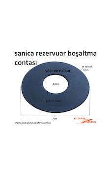 Sanica Gömme Rezervuar 7cm Göbek Contası Boşaltma Büyük Lastik Co Sanica Gömme Rezervuar 7cm Göbek Contası Boşaltma Büyük Lastik Co