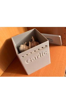 En-cag 3d Baskı Sarımsak Saklama Kutusu Havalandırma Delikli Kapaklı Sarımsak Kabı Mutfak Saklama Kutusu Gri Bss En-cag 3d Baskı Sarımsak Saklama Kutusu Havalandırma Delikli Kapaklı Sarımsak Kabı Mutfak Saklama Kutusu Gri Bss