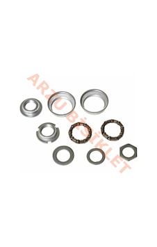 MOTOBİSİKLETİM ORTA YATAK AMERİKAN BİLYALI 9 PARÇA [BÜYÜK MODEL]