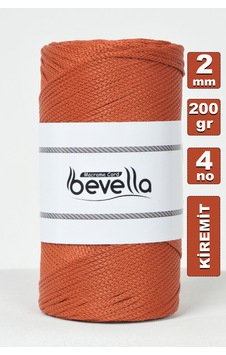 2 Mm - 200 Gr Polyester Kiremit Makrome Ipi Polyester Makrome Ip Supla Ip Ve Çanta Ipliği 2 Mm - 200 Gr Polyester Kiremit Makrome Ipi Polyester Makrome Ip Supla Ip Ve Çanta Ipliği
