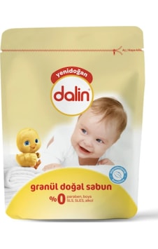 Dalin Yenidoğan Doğal Granül Sabun 1 KG Dalin Yenidoğan Doğal Granül Sabun 1 KG