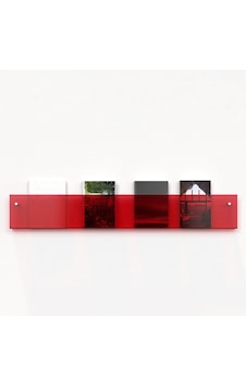 Dekoratif Kitap Raf Bordo, 50cm Sku: Zeusb0fjvkm8vr 15x25cm