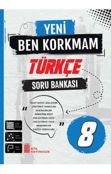 8. Sınıf Yeni Ben Korkmam Türkçe Soru Bankası