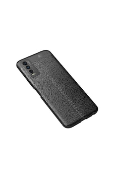 Zore Vivo Y20s Kılıf Ogaa Niss Silikon Kapak - Siyah Zore Vivo Y20s Kılıf Ogaa Niss Silikon Kapak - Siyah