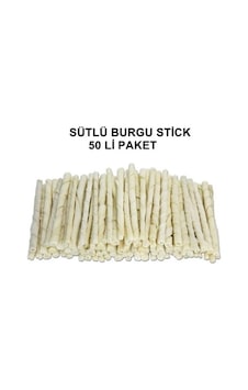 Miçiko Beyaz Burgu Çubuk Ödül ve Çiğneme Köpek Kemiği 12 CM 50'li Miçiko Beyaz Burgu Çubuk Ödül ve Çiğneme Köpek Kemiği 12 CM 50'li