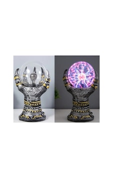 1 Adet Plazma Işık Polyester El Tasarımlı Dekoratif Masa Üstü Aydınlatma, Plazma Lambası, Plasma Light Alk2940 1 Adet Plazma Işık Polyester El Tasarımlı Dekoratif Masa Üstü Aydınlatma, Plazma Lambası, Plasma Light Alk2940
