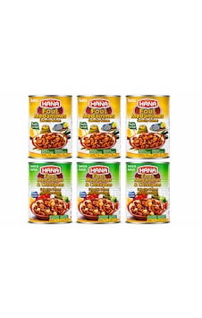 Bakla Ve Nohut Konservesi 400 Gr X 3 Adet + Bakla Limonlu Kimyonlu Konservesı 400 Gr X3 Bakla Ve Nohut Konservesi 400 Gr X 3 Adet + Bakla Limonlu Kimyonlu Konservesı 400 Gr X3