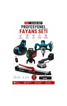 Heılber Ba011333 5'li Profesyonel Fayans Döşeme Ve Kesme Seti 127 Cm Fayans Kesme Makinesi Lazer Hiz Heılber Ba011333 5'li Profesyonel Fayans Döşeme Ve Kesme Seti 127 Cm Fayans Kesme Makinesi Lazer Hiz