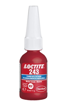 Loctite 243 Orta Mukavemetli Vida Gevşemezlik 10Ml Loctite 243 Orta Mukavemetli Vida Gevşemezlik 10Ml
