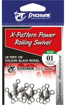 Pioneer X-pattern Power Rolling Swivel Fırdöndü 12 Pioneer X-pattern Power Rolling Swivel Fırdöndü 12
