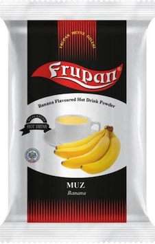 Frupan Sütlü Muz Aromalı İçeçek Tozu Sıcak 250 G Frupan Sütlü Muz Aromalı İçeçek Tozu Sıcak 250 G