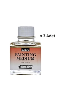 Bigpoint Boyama Medyumu 75 Ml Yağlı Boya X 3 Adet Şeffaf Bigpoint Boyama Medyumu 75 Ml Yağlı Boya X 3 Adet Şeffaf