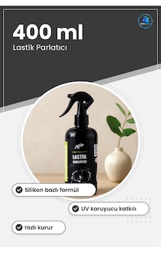 Lastik Bakım Ürünü Parlatıcı Sprey 400 Ml Silikon Bazlı Uv Koruyu Lastik Bakım Ürünü Parlatıcı Sprey 400 Ml Silikon Bazlı Uv Koruyu