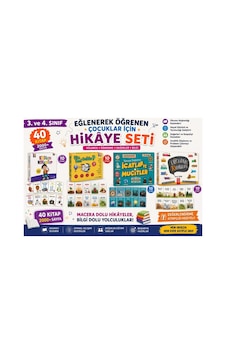 Model 3. Ve 4. Sınıf Eğitici Keşif Hikâye Seti 40 Kitap Model 3. Ve 4. Sınıf Eğitici Keşif Hikâye Seti 40 Kitap