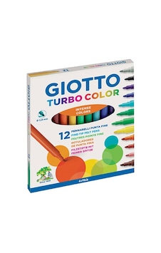 Giotto 12 Renk Turbo Keçeli Kalem 416000 Giotto 12 Renk Turbo Keçeli Kalem 416000