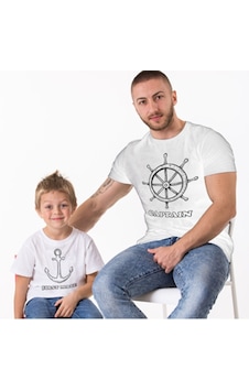 Captain First Mate Baba Oğul Kombini Tshirt Giyim Babalar Günü K Captain First Mate Baba Oğul Kombini Tshirt Giyim Babalar Günü K