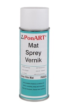 Ponart 400 Ml. Sprey Mat Vernik 834 Ponart 400 Ml. Sprey Mat Vernik 834