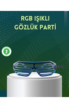 Cosmotex Işıklı Led Gözlük Parti Konser Ve Etkinlik Aksesuarı Cosmotex Işıklı Led Gözlük Parti Konser Ve Etkinlik Aksesuarı