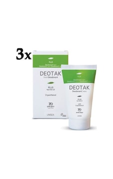 Deotak Plus Unisex Krem Deodorant 3 x 35 ML Deotak Plus Unisex Krem Deodorant 3 x 35 ML