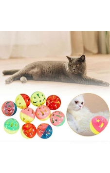 Zensaas41 4'lü Çıngıraklı Top Kedi Oyuncağı Zensaa56 Zensaas41 4'lü Çıngıraklı Top Kedi Oyuncağı Zensaa56