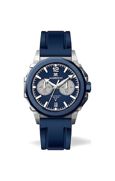 Warren Marrison Mr25006-b Quartz Erkek Kol Saati Gümüş - Lacivert Warren Marrison Mr25006-b Quartz Erkek Kol Saati Gümüş - Lacivert