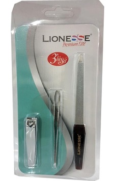 Tarko Lionesse 5110 Tırnak Makası + Cımbız + Törpü 3'lü Set