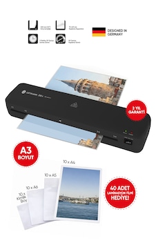 330 L A3 Laminasyon Makinesi Ve 40 Adet Laminasyon Filmi 330 L A3 Laminasyon Makinesi Ve 40 Adet Laminasyon Filmi