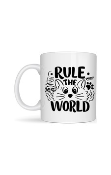 Northcity Rule The World Kedi Desenli Porselen Kupa Model 61 Sevimli Kedi Figürlü Kahve Kupası Diğer Northcity Rule The World Kedi Desenli Porselen Kupa Model 61 Sevimli Kedi Figürlü Kahve Kupası Diğer