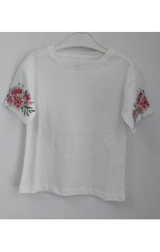Divonette Kolları Taş Baskılı Kız Çocuk Body 5-8 Yaş Ekru Divonette Kolları Taş Baskılı Kız Çocuk Body 5-8 Yaş Ekru