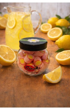 Çiçek Şekerleme Limonlu Akide Şekeri -100gr