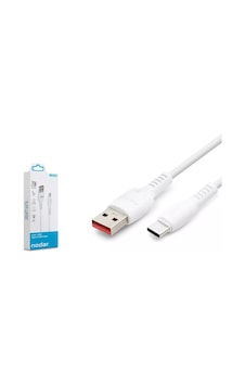 Nodar Nd1103 Usb To Type-c Kablo 3.4a 20w 1 Metre Beyaz Nodar Nd1103 Usb To Type-c Kablo 3.4a 20w 1 Metre Beyaz
