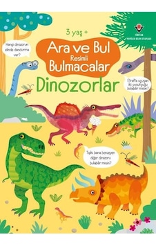 Dinozorlar - Ara ve Bul Resimli Bulmacalar - Gareth Lucas - Tübitak Yayınları Dinozorlar - Ara ve Bul Resimli Bulmacalar - Gareth Lucas - Tübitak Yayınları