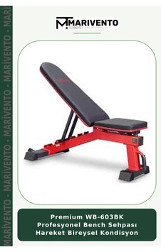 Premium Wb-603bk Profesyonel Bench Sehpası Hareket Bireysel Kondisyon Premium Wb-603bk Profesyonel Bench Sehpası Hareket Bireysel Kondisyon