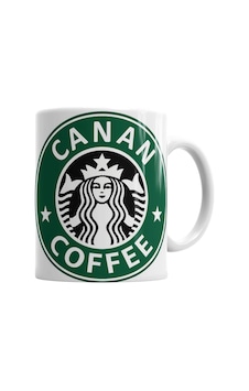 Kişiye Özel Starbucks İsimli Kupa Bardak Porselen Karışık Kişiye Özel Starbucks İsimli Kupa Bardak Porselen Karışık