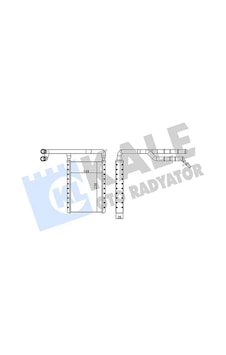 Kalorıfer Radyatoru Transıt Custom V362 12 Kalorıfer Radyatoru Transıt Custom V362 12