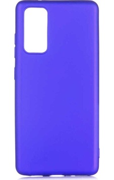 Galaxy S20 Fe Kılıf Zore Premier Silikon Kapak Saks Mavi Galaxy S20 Fe Kılıf Zore Premier Silikon Kapak Saks Mavi