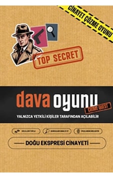 Dava Oyunu - Doğu Ekspresi Cinayeti Dava Oyunu - Doğu Ekspresi Cinayeti