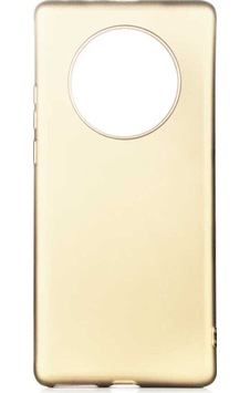 Huawei Mate 40 Pro Kılıf Zore Premier Silikon Kapak Gold Huawei Mate 40 Pro Kılıf Zore Premier Silikon Kapak Gold