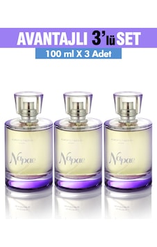 Alberto Taccini Napae Kadın Parfüm EDP 3 x 100 ML Alberto Taccini Napae Kadın Parfüm EDP 3 x 100 ML