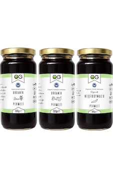 OG natural Organik Sertifikalı Dut + Üzüm + Keçiboynuzu Pekmez Seti +6 Ay 3 x 300 G OG natural Organik Sertifikalı Dut + Üzüm + Keçiboynuzu Pekmez Seti +6 Ay 3 x 300 G