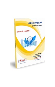 İlkumut Yayınları - Stratejik Yönetim - Konu Anlatımlı - Çözümlü Sorular İlkumut Yayınları - Stratejik Yönetim - Konu Anlatımlı - Çözümlü Sorular