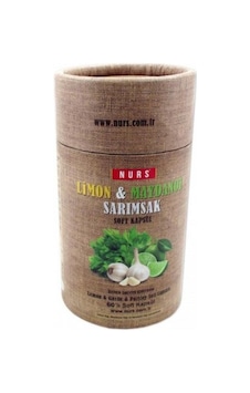 Nurs Lokman Limon Maydanoz Sarımsak 60 Softjel Kapsül Nurs Lokman Limon Maydanoz Sarımsak 60 Softjel Kapsül