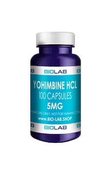 Biolab Yohimbine Hcl 5 Mg 100 Kapsül Biolab Yohimbine Hcl 5 Mg 100 Kapsül