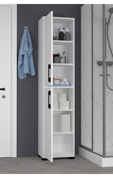 Lizbon No.1 Banyo Dolabı Beyaz Lizbon No.1 Banyo Dolabı Beyaz