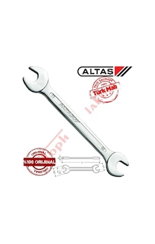 Altaş 19x24mm İki Ağız Anahtar Uzun Tip Altaş 19x24mm İki Ağız Anahtar Uzun Tip