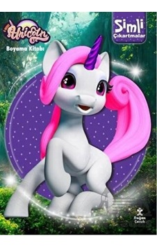 Unicorn Simli Çıkartmalı Boyama Kitabı Unicorn Simli Çıkartmalı Boyama Kitabı