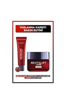 Revitalift Lazer Eyebag Göz Altı Torbalarına Karşı Göz Kremi + Gündüz Kremi pktlazereyebagset3-10866 Revitalift Lazer Eyebag Göz Altı Torbalarına Karşı Göz Kremi + Gündüz Kremi pktlazereyebagset3-10866
