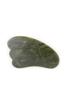 Yeşim Gua Sha Masaj Taşı Yeşil Yeşim Gua Sha Masaj Taşı Yeşil